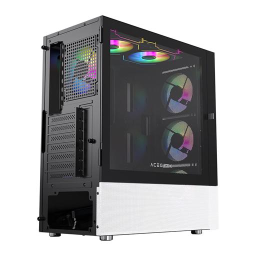 Acegeek Mirage Glass ATX Mid Tower (Preto)