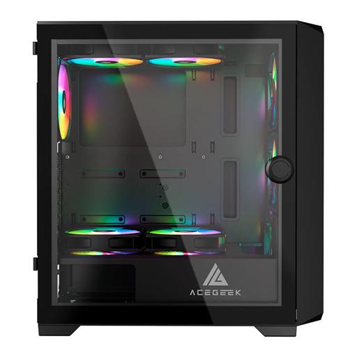 Acegeek Navigator A410 Mesh ATX Mid Tower (Preto)
