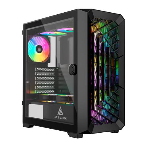Acegeek Navigator A410 Mesh ATX Mid Tower (Preto)