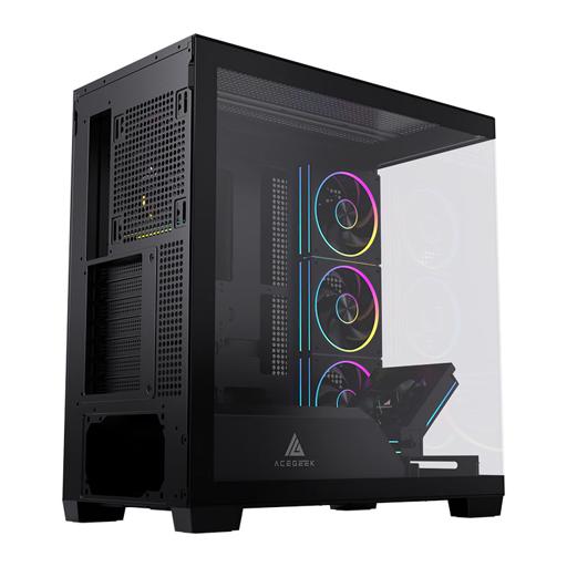 Acegeek Nebula ATX Mid Tower (Preto)