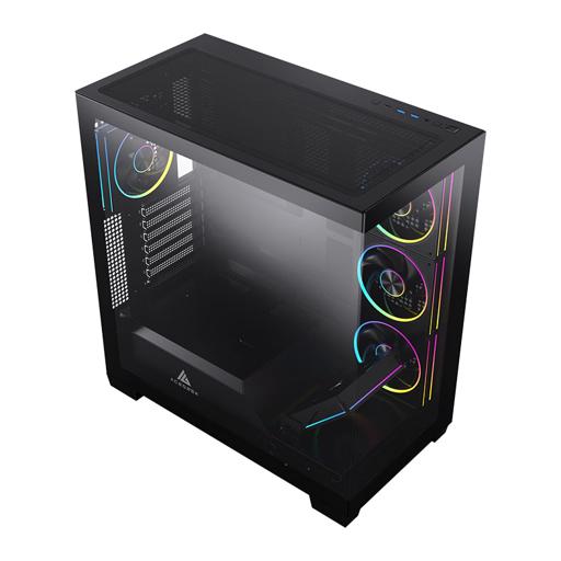 Acegeek Nebula ATX Mid Tower (Preto)