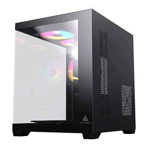 Acegeek Neptune MicroATX Mid Tower (Preto)