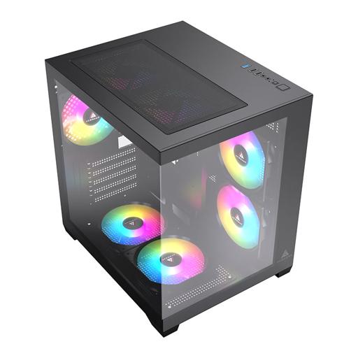 Acegeek Neptune MicroATX Mid Tower (Preto)