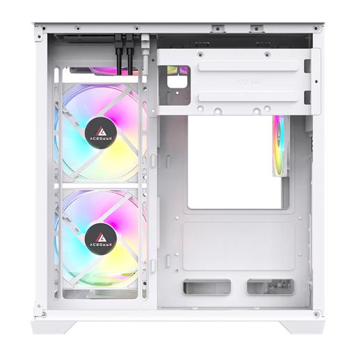Acegeek Neptune MicroATX Mid Tower (Branco)