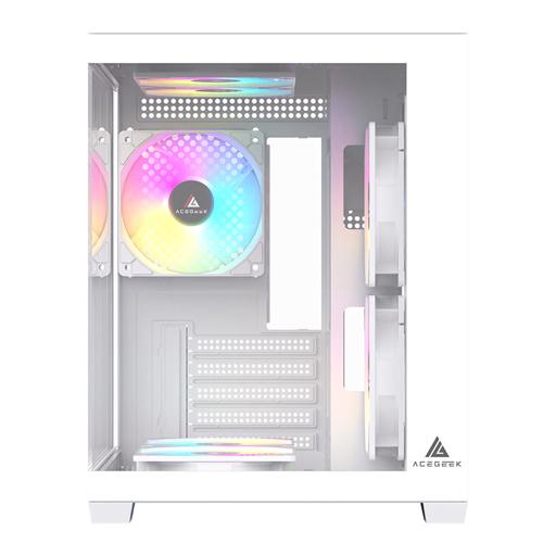 Acegeek Neptune MicroATX Mid Tower (Branco)