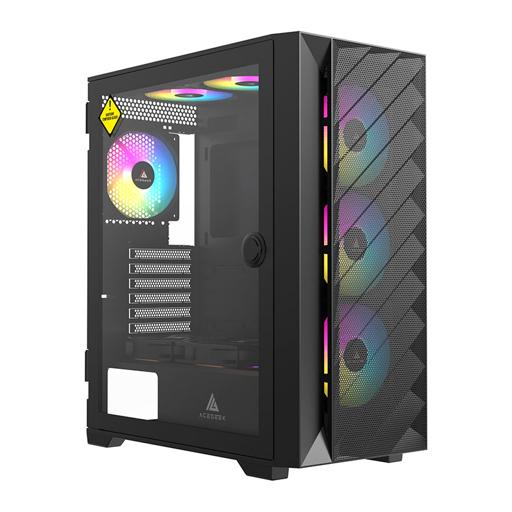 Acegeek Nova C410 Mesh ATX Mid Tower (Preto)