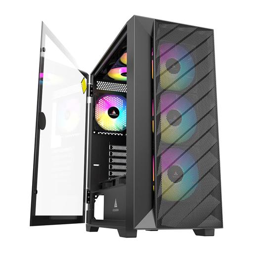 Acegeek Nova C410 Mesh ATX Mid Tower (Preto)