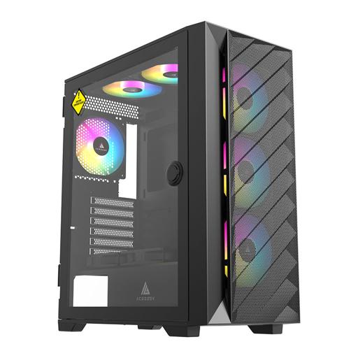 Acegeek Nova C410 Mesh ATX Mid Tower (Preto)