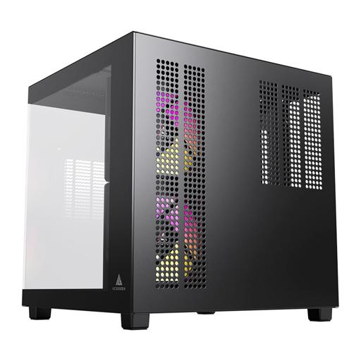 Acegeek Ori MicroATX Mid Tower (Preto)
