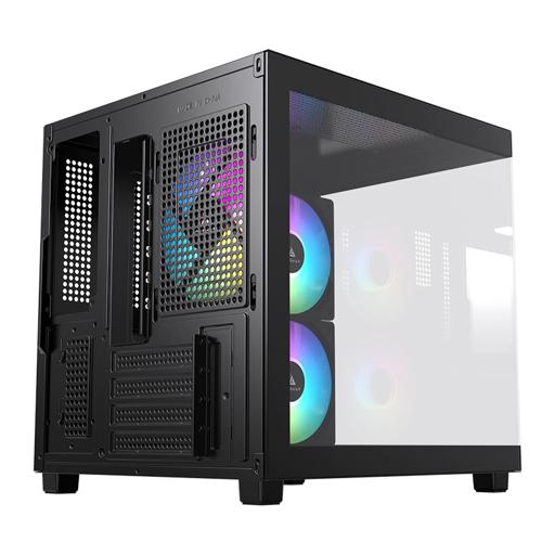 Acegeek Ori MicroATX Mid Tower (Preto)