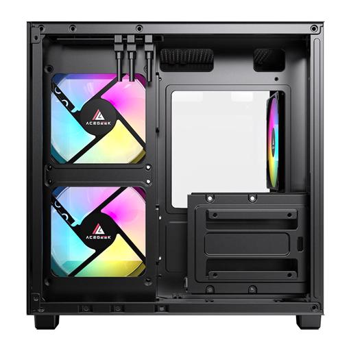 Acegeek Ori MicroATX Mid Tower (Preto)