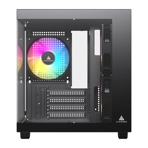Acegeek Ori MicroATX Mid Tower (Preto)