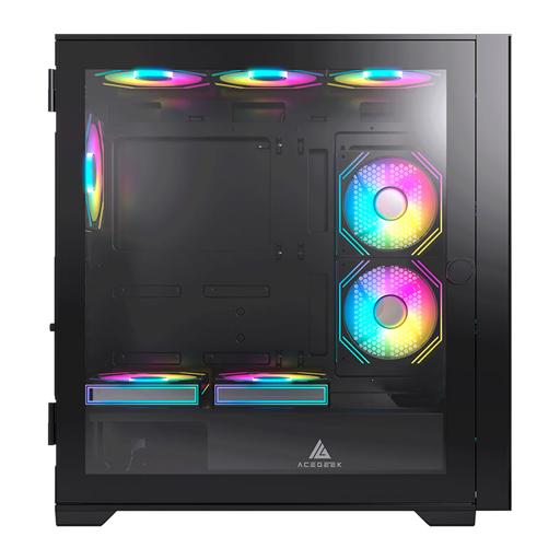 Acegeek Puzzle ATX Mid Tower (Preto)