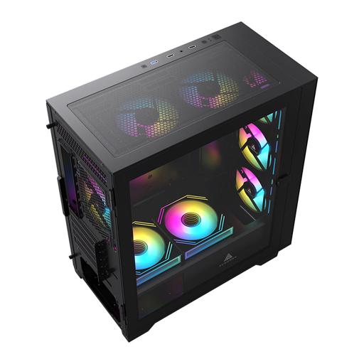 Acegeek Puzzle Mini MicroATX Mini Tower (Preto)