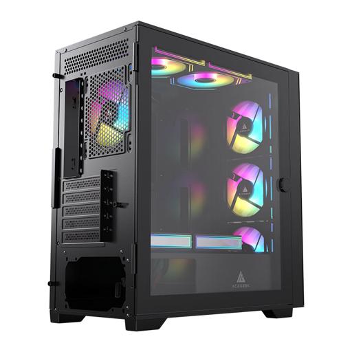 Acegeek Puzzle Mini MicroATX Mini Tower (Preto)