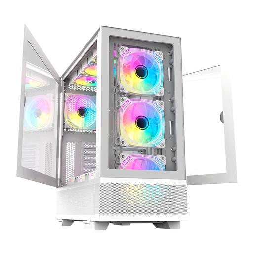 Acegeek Redemption F491 Glass ATX Full Tower (Branco)