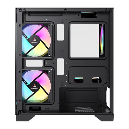 Acegeek Rhythm MicroATX Mid Tower (Preto)