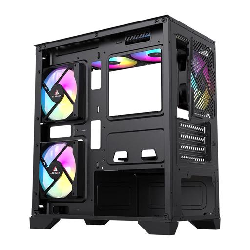 Acegeek Rhythm MicroATX Mid Tower (Preto)