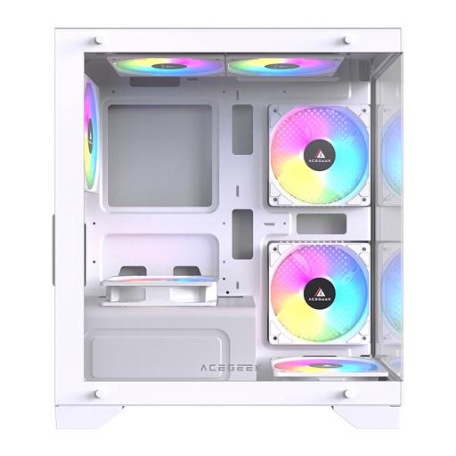 Acegeek Rhythm MicroATX Mid Tower (Branco)