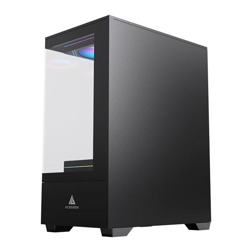 Acegeek Shadow MicroATX Mini Tower (Preto)