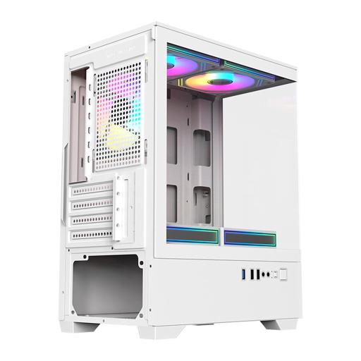 Acegeek Shadow MicroATX Mini Tower (Branco)