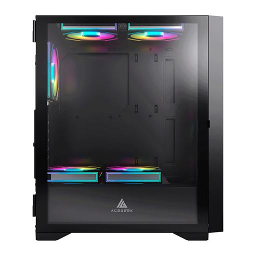 Acegeek Shield D440 ATX Mid Tower (Preto)