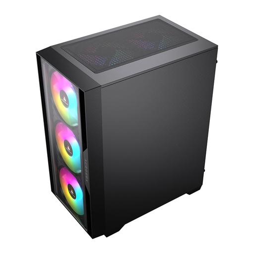 Acegeek Stratus Glass MicroATX Mid Tower (Preto)