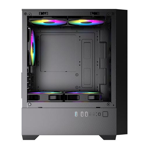 Acegeek Stratus Mesh MicroATX Mid Tower (Preto)