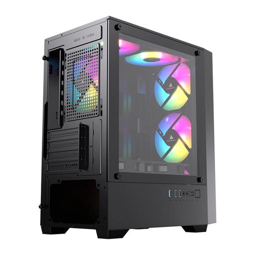 Acegeek Stratus Mesh MicroATX Mid Tower (Preto)