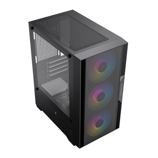 Acegeek Stratus Mesh Rainbow MicroATX Mid Tower (Preto)
