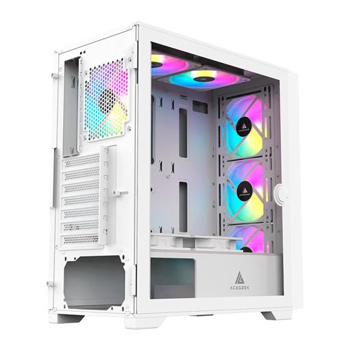Acegeek Striker A411 Mesh ATX Mid Tower (Branco)