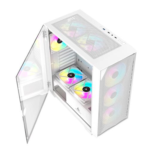 Acegeek Striker A411 Mesh ATX Mid Tower (Branco)