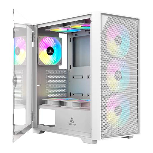 Acegeek Striker A411 Mesh ATX Mid Tower (Branco)