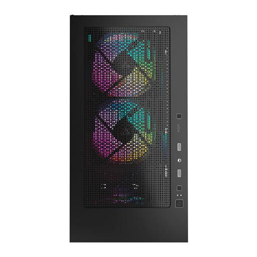 Acegeek Tempest A370 ATX Mid Tower (Preto)