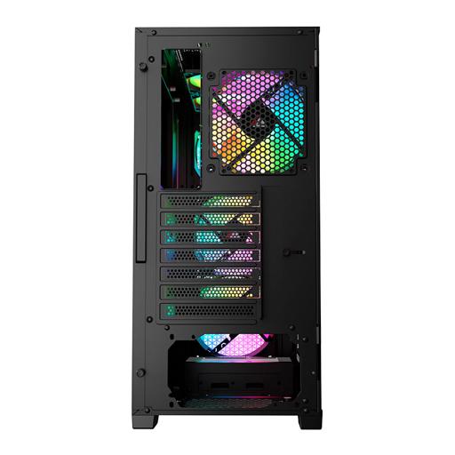 Acegeek Tempest A370 ATX Mid Tower (Preto)