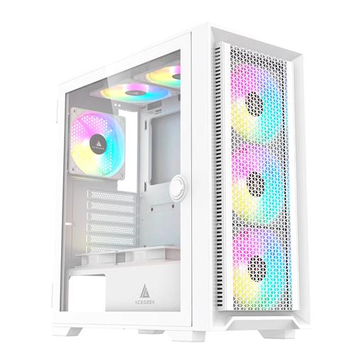 Acegeek Tempest A370 ATX Mid Tower (Branco)