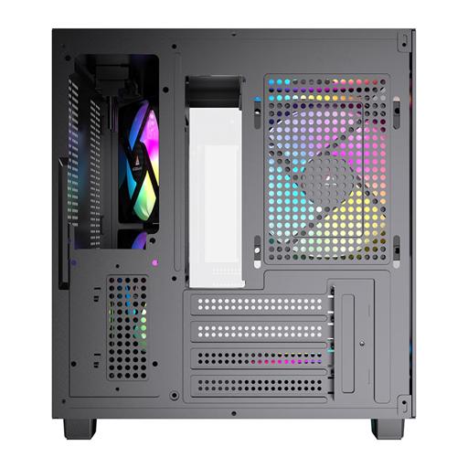 Acegeek Tide MicroATX Mid Tower (Preto)