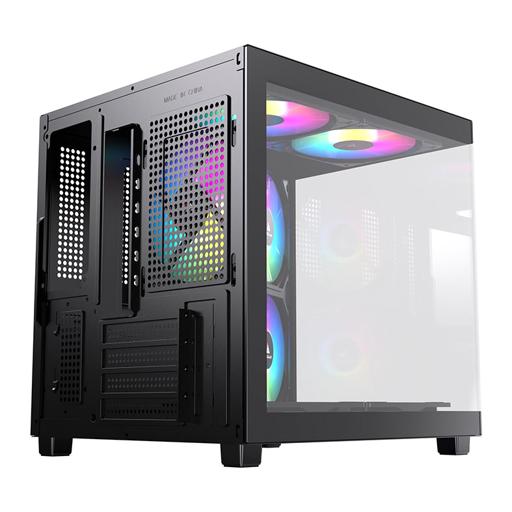 Acegeek Tide MicroATX Mid Tower (Preto)