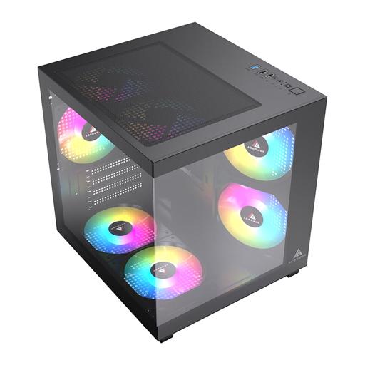 Acegeek Tide MicroATX Mid Tower (Preto)