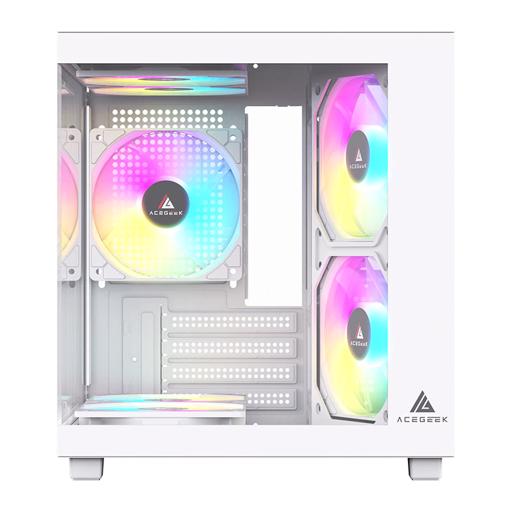 Acegeek Tide MicroATX Mid Tower (Branco)