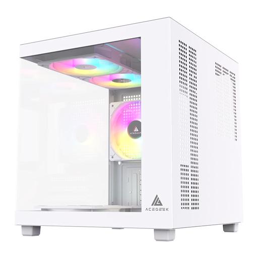 Acegeek Tide MicroATX Mid Tower (Branco)