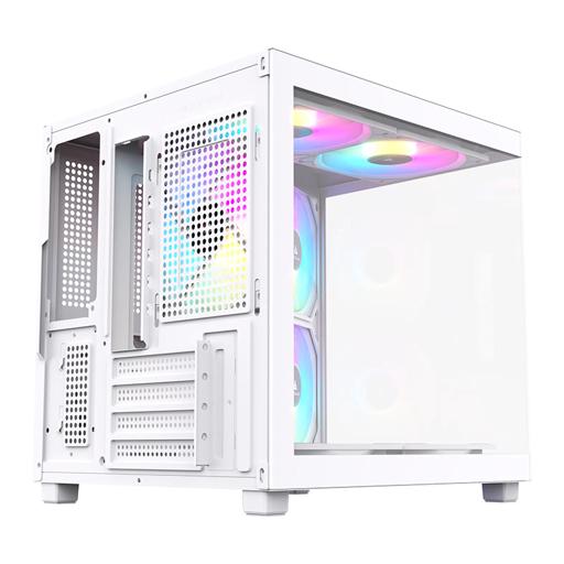 Acegeek Tide MicroATX Mid Tower (Branco)