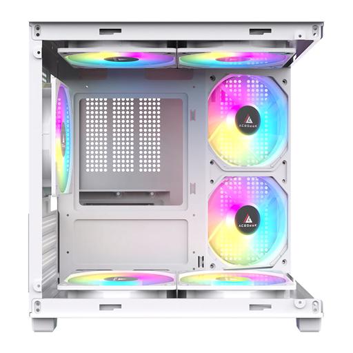 Acegeek Tide MicroATX Mid Tower (Branco)