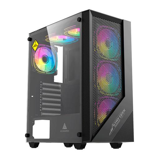 Acegeek Utopia K445 ATX Mid Tower (Preto)