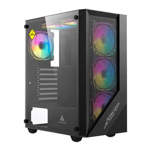 Acegeek Utopia K445 ATX Mid Tower (Preto)
