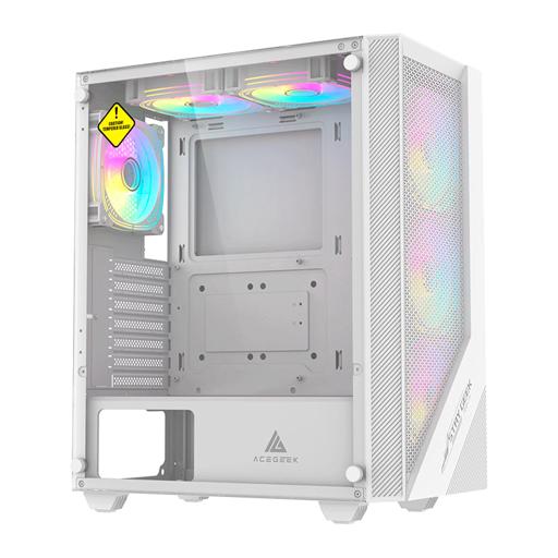 Acegeek Utopia K445 ATX Mid Tower (Branco)