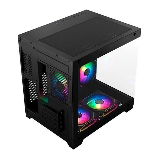 Acegeek Vacancy L375 MicroATX Mid Tower (Preto)