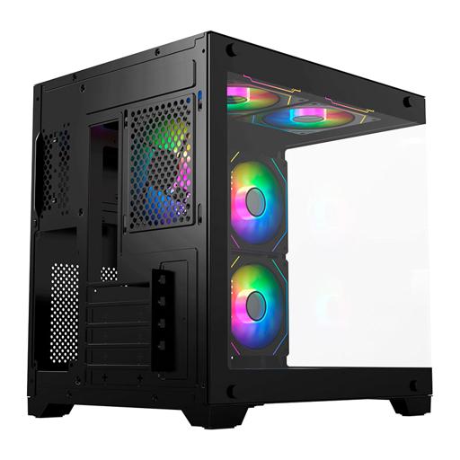 Acegeek Vacancy L375 MicroATX Mid Tower (Preto)