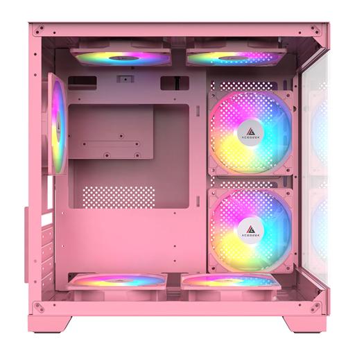 Acegeek Vacancy L375 MicroATX Mid Tower (Rosa)
