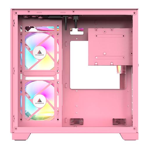 Acegeek Vacancy L375 MicroATX Mid Tower (Rosa)